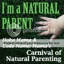 Carnival of Natural Parenting -- Code Name: Mama and Hobo Mama