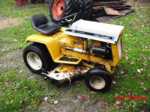 Cub Cadet 127 added to the collection! | Antique Tractors Forum