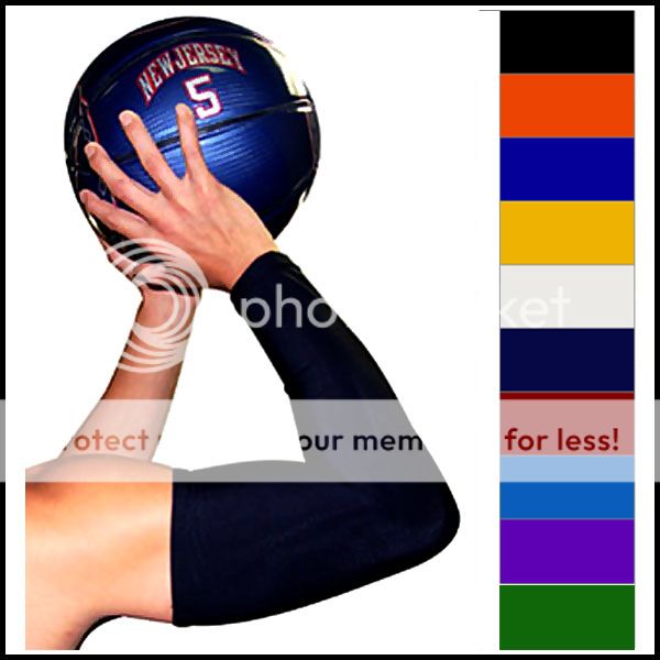 Blue Basketball Shooter Shooting Arm Sleeve Sleeves  