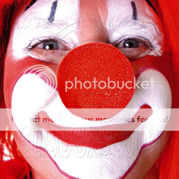 Clown Joker Circus Funny Red Ball Soft Foam Makeup Fake Nose Party 