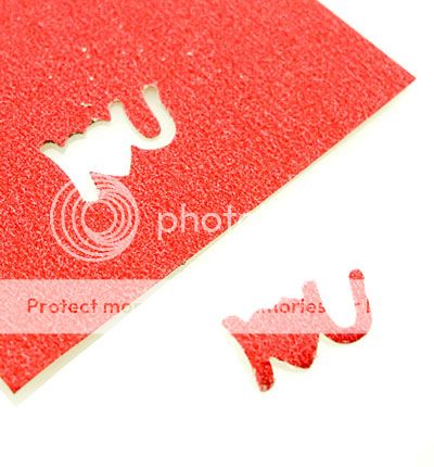 LOVE YOU Paper Prints Craft Punch Scrap Booking 1.5cm  