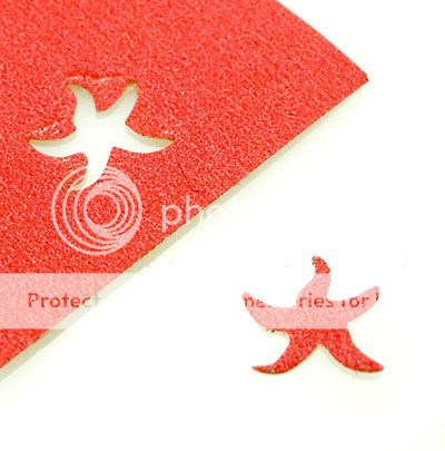Starfish Paper Prints Craft Punch Scrap Booking 1.5cm  