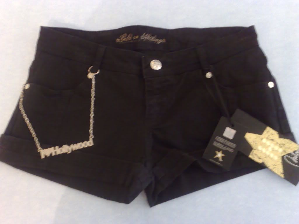 Short Hollywood Coll PR Est 2009 Col Nero Pantaloncino