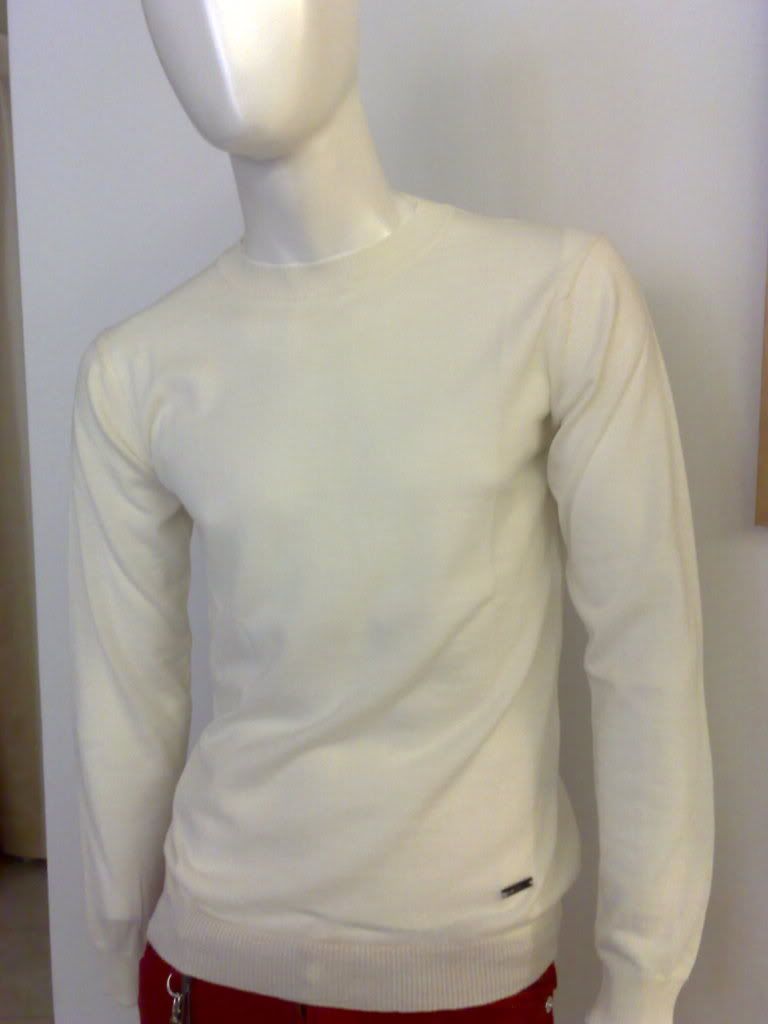 MAGLIONE VERSACE col BIANCO  COLL.AU/INV 2009/10 maglia  