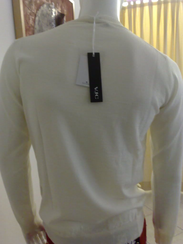 MAGLIONE VERSACE col BIANCO  COLL.AU/INV 2009/10 maglia  