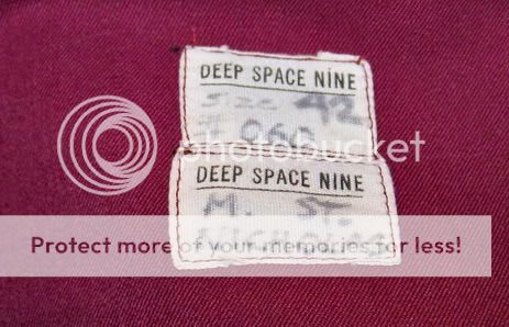 STAR TREK Deep Space Nine Voyager STARFLEET UNIFORM Costume RED 