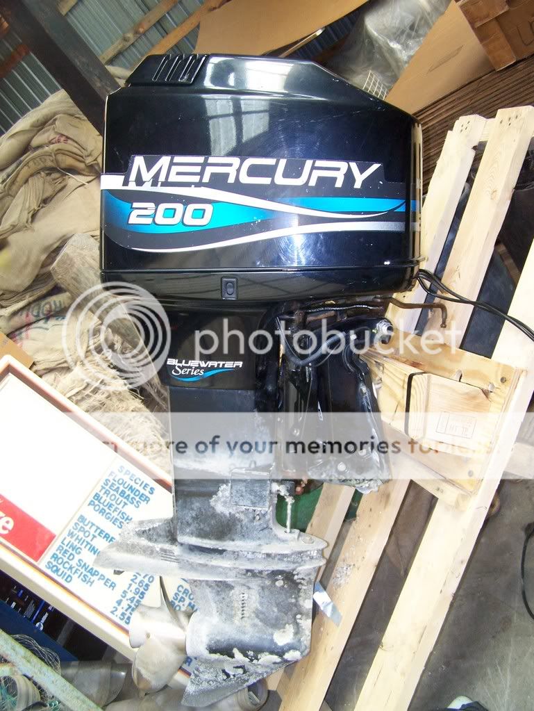 200 hp Mercury Outboard V6 2stroke NASIOC