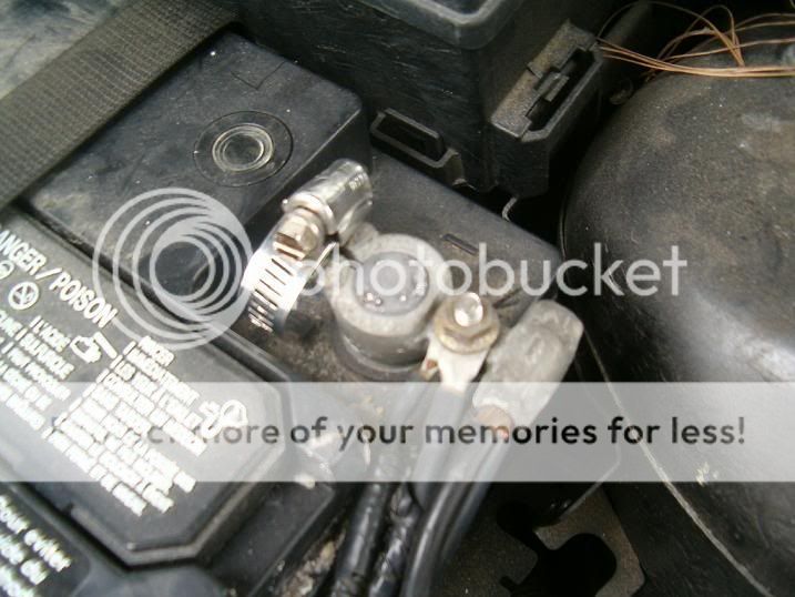 Ford focus battery negative terminal