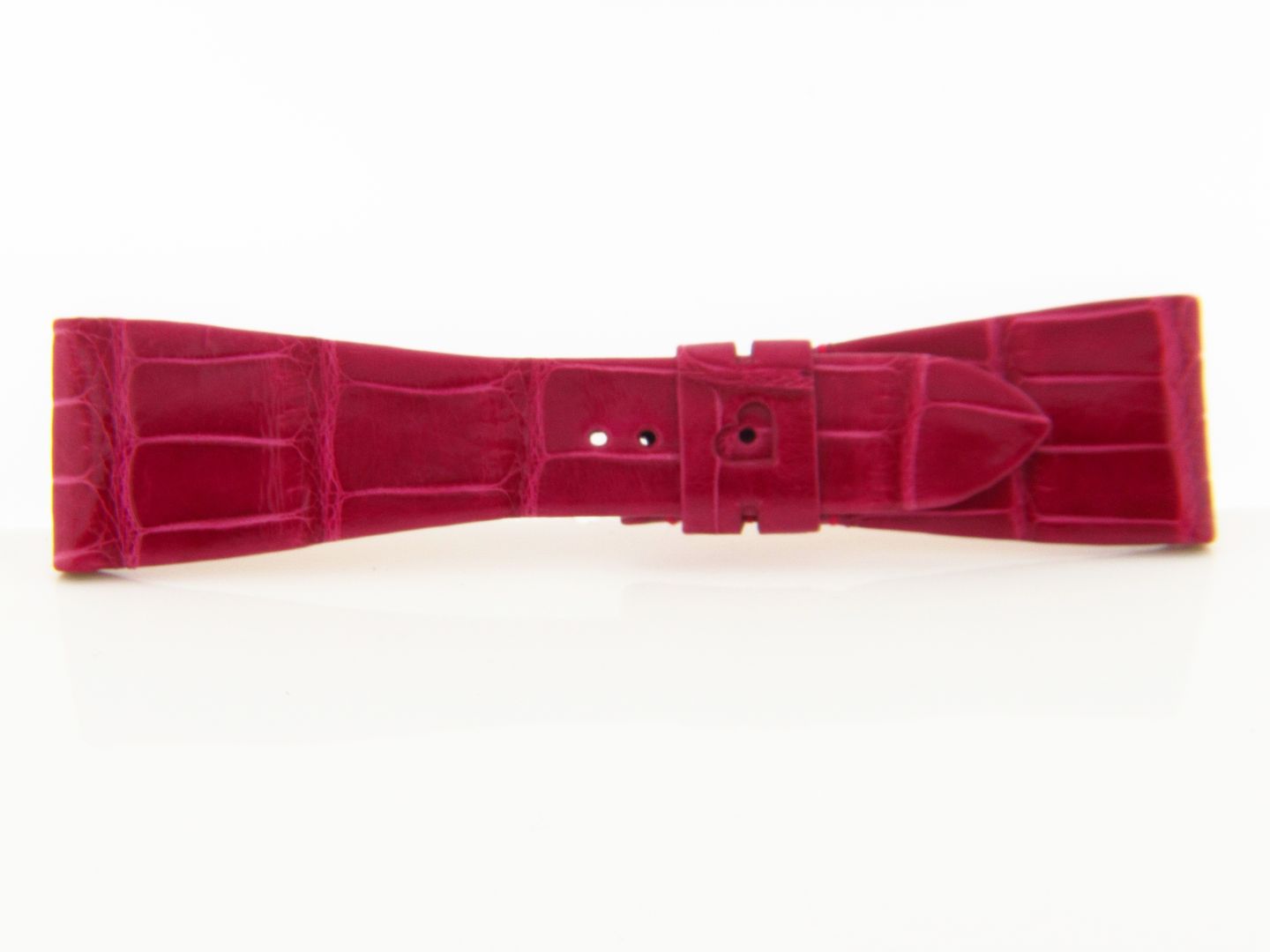 Roger Dubuis 25mm Short Fushia Heart Watch Band Strap  