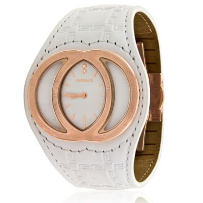 NEW AUTHENTIC GIANNI VERSACE 84Q WHITE WATCH  